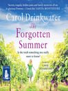 Cover image for The Forgotten Summer